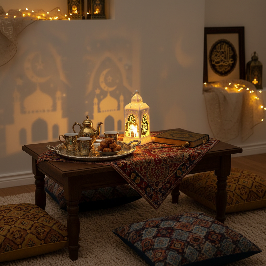 Lanterne LED Ramadan Eid Mubarak